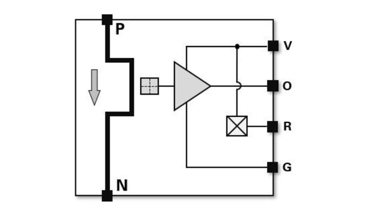框图 - Littelfuse CH1P050N电流传感器